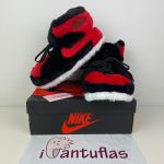 iPantuflas Pantufas Masculinas Nike Air Jordan 1 Retro Bred Banned 43-48
