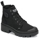 Palladium Botins Femininos Pallabase Twill Preto 36 - 96907-008-M=76709466-36