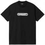Carhartt T-Shirt S/S Fuse Script Preto S - I031766-0D2XX-S