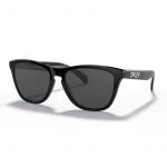 Óculos de Sol Oakley Masculinos Oo9013 frogskins 24-306 polished black grey