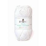 DMC Fio de Lã 100% Baby Cotton 50G Branco 762 382