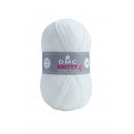 DMC Fio de Lã Knitty4 Glitter 8120/961 50G Branco