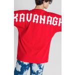 Gianni Kavanagh T-Shirt Oversized Vermelha Hype XS