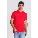 Gianni Kavanagh T-Shirt Ajustada Essential Micro Vermelha S