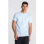 Gianni Kavanagh T-Shirt Ajustada Essential Micro Azul Claro L