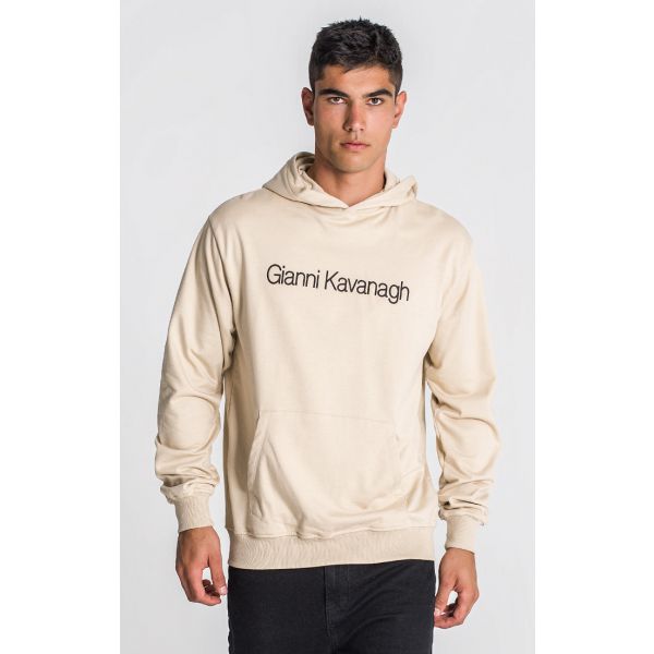 Gianni Kavanagh Hoodie Essential Maxi Bege S Kuantokusta