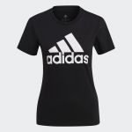 Adidas T-Shirt Loungewear Essentials Black / White 2XL - GL0722-0014