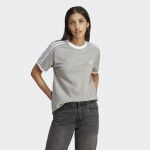 Adidas T-Shirt 3-Stripes Adicolor Classics Medium Grey Heather S - IB7409-0003