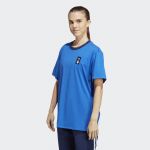 Adidas T-Shirt de Itália Blue L - HT2189-0005