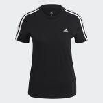Adidas T-Shirt Justa 3-Stripes Essentials Black / White XL - GL0784-0013