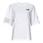 Puma T-Shirt Power Colorblock Branco S - 673636-02-S