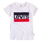 Levis T-Shirt Menina Sportswear Logo Branco