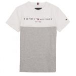 Tommy Hilfiger T-Shirt Menino Essential Colorblock S/s Branco 4 A