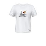 Messu T-Shirt i Love Cuando Cubango XXL Branca