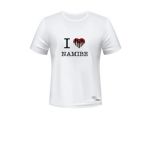 Messu T-Shirt i Love Namibe XXL Branca