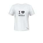 Messu T-Shirt i Love Huila XXL Branca