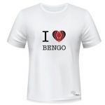 Messu T-Shirt i Love Bengo XXL Branca