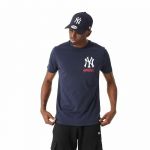 New Era T-Shirt Homem New York Yankees Azul 26136-41650, M