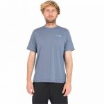Hurley T-Shirt Homem One Only Slashed Upf Azul 25991-40175, L