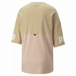 Puma T-Shirt Mulher Colorblock Bege 25989-40163, S