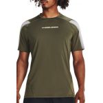 Nike T-shirt Homem Under Ua Hg Armour Nov Fitted Ss-grn 1377160-390 L Verde