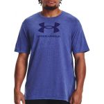 Nike T-shirt Homem Ua Wash Tonal Sportstyle Ss-blu 1377283-469 M Azul