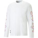 Puma Camisola Homem de Manga Comprida Neymar Jr Creativity Longsleeve Shirt 658324-04 XL Branco