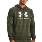 Under Armour Sweatshirt Homem com Capuz Ua Rival Fleece Logo Hd-grn 1379758-390 XL Verde