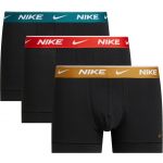 Nike Boxers Cotton Trunk Boxershort 3er Pack ke1008-c4r M Preto
