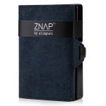 ZNAP Slim Wallet 8 Carteira de Bolso de Moedas e Cartão 8 x 1,5 x 6 cm (LxAxP) Proteção RFID - VN-QBH7-CCIR