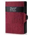 ZNAP Slim Wallet 12 Carteira de Bolso de Moedas e Cartão 8 x 1,8 x 6 cm (LxAxP) Proteção RFID - 78-YW3S-U7NQ