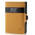 ZNAP Slim Wallet 12 Carteira de Bolso de Moedas e Cartão 8 x 1,8 x 6 cm (LxAxP) Proteção RFID - FJ-9ZYS-O586