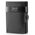 ZNAP Slim Wallet 8 Carteira de Bolso de Moedas e Cartão 8 x 1,5 x 6 cm (LxAxP) Proteção RFID - V8-028K-I3G0