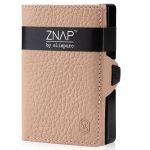ZNAP Slim Wallet 8 Carteira de Bolso de Moedas e Cartão 8 x 1,5 x 6 cm (LxAxP) Proteção RFID - TQ-1HRT-VUOT