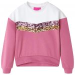 vidaXL Sweatshirt para Criança Cor Framboesa 92 - 14014