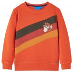vidaXL Sweatshirt para Criança Laranja 92 - 13059