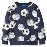 vidaXL Sweatshirt para Criança Azul-marinho 92 - 12739