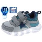 Beppi Sapatilhas com Luzes Cinza 27 - 2203631-27