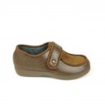 Devalverde Sapatos Conforto C/ Velcro Castanho 40 - 1128_Castanho-40