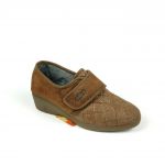 Devalverde Sapatos Conforto C/ Velcro Castanho 35 - 221_Castanho-35