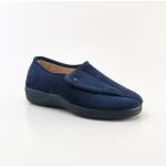 Devalverde Sapatos Conforto C/ Velcro Azul Marinho 40 - 1124_A-40