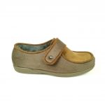 Devalverde Sapatos Conforto C/ Velcro Castanho - 3516_Castanho