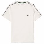 Lacoste Cotton Jersey Logo Stripe T-Shirt - M - TH7404-00-001-M