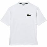 Lacoste Loose Fit Large Crocodile Organic Heavy Cotton T-Shirt - XS - TH0062-00-001-XS