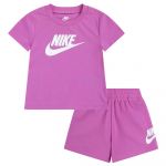 Nike Kids Clu Baby Set Rosa 0-3 Meses