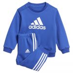 Adidas Badge Of Sport French Terry Jogger Set Azul 12-24 Meses