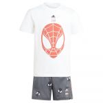 Adidas X Marvel Spider-man Set Branco 12-24 Meses