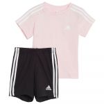 Adidas 3 Stripes Sport Set Rosa 3-4 Years