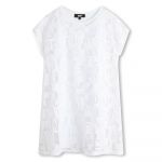 Dkny D60106 Dress Branco 8 Anos