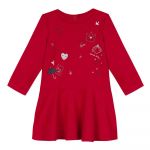 3pommes Miss Chelsea Mini Short Dress Vermelho 9-12 Meses
